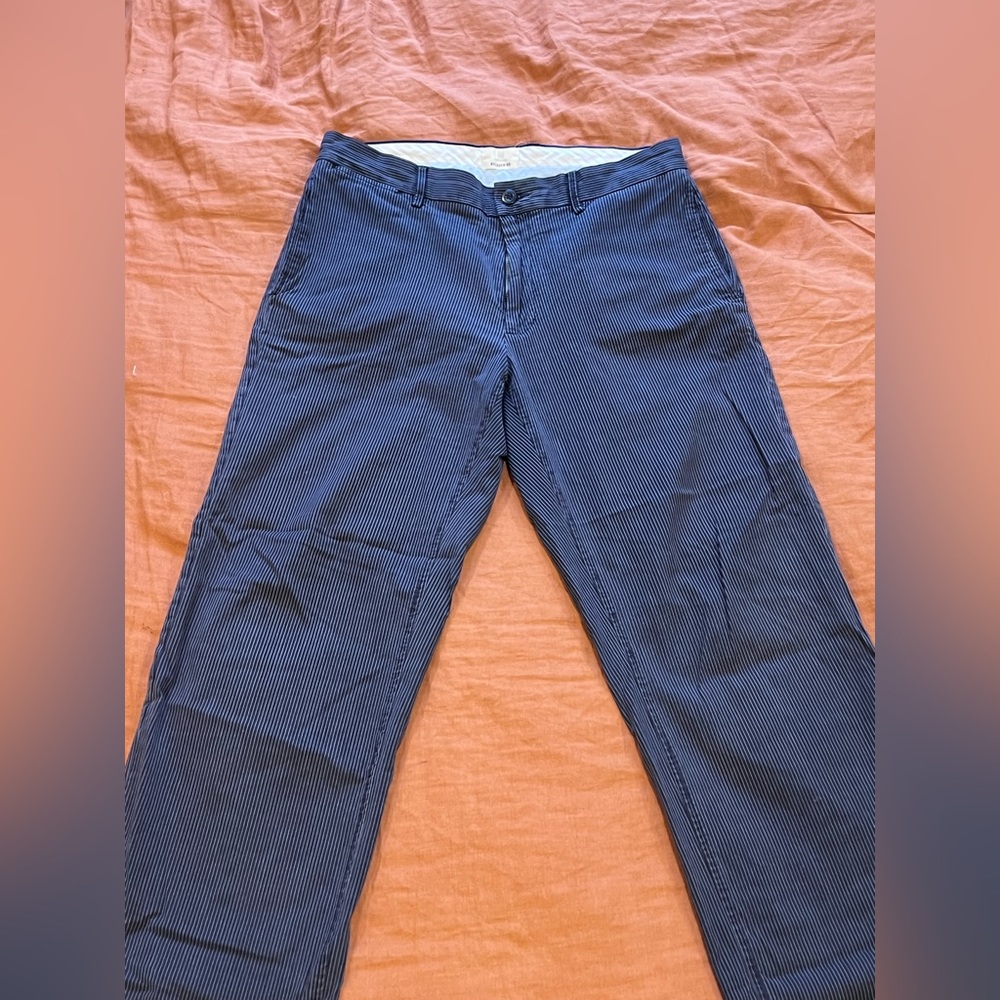 Gap Relaxed Fit Navy Khaki Pants, Men’s 32x30